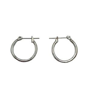 Classic Sterling Silver Hoops